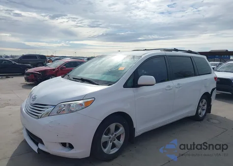 2017 Toyota Sienna Le 8 Passenger from USA, damaged, VIN 5TDKZ3DC3HS900338